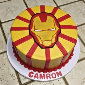 Iron Man Cake