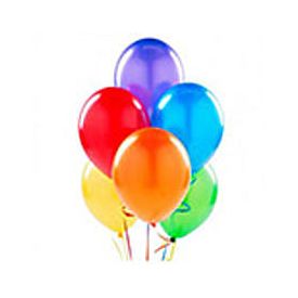 Multi Coloured Deflated Balloons set of 50