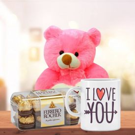 Mug, Teddy & Ferrero Rocher