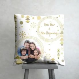 New Year Cushion Cover.