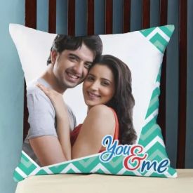 Printed You N Me Cushion