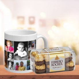 Personalized Mug N Ferrero Rocher