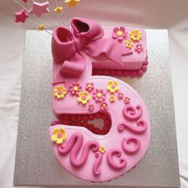 Delight Number Shape Cake