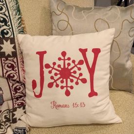 Pillow Peace Joy Hope