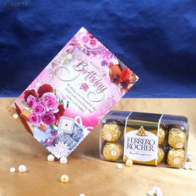 Ferrero Rocher N Card