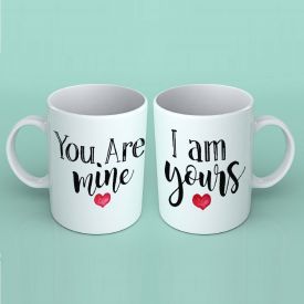 Printed White Mug