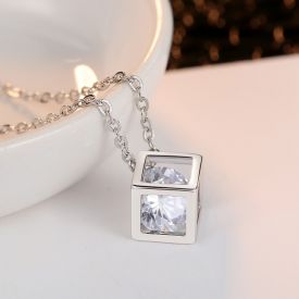 Timeless Crystal Stone Pendant Necklace