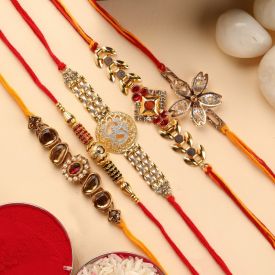 6 designer rakhi