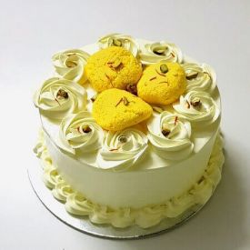 Pineapple Rasmalai cake