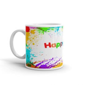 Holi Special White Mug