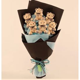 Sweet Teddy Bear Bouquet