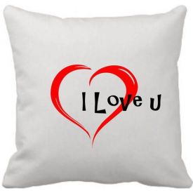 I love you cushion