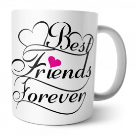 For my best friend white mug