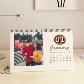 Table Calendar Personalized With Photos