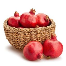 Pomegranate with Basket