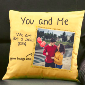 Customize Yourself On A Cushion