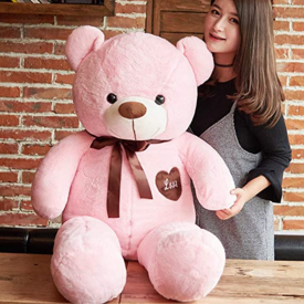 Pink Big Teddy Bear