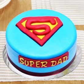 Yummy Super Dad Special Cake