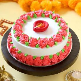 Traditional Diwali Cake