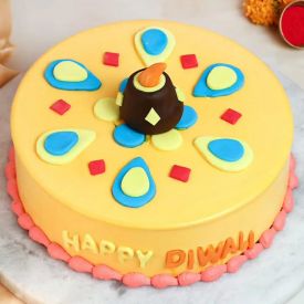 Diwali Fondant Cake