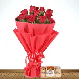 Roses and Ferrero Rocher