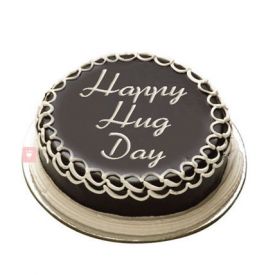 Hug day Chocolate cake