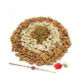 Dry Fruits With Rakhi Combo