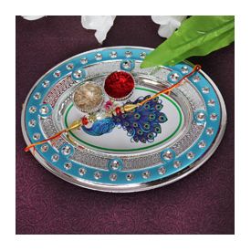 Decorative Rakhi Thali