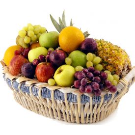 Basket of Mixed Fruits