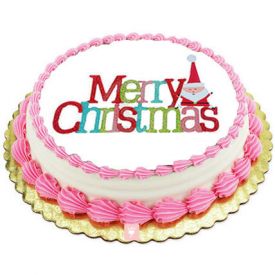 Merry Christmas Butter Scotch Cake