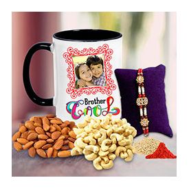 Rakhi with gifts hamper