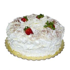 White Forest Cake