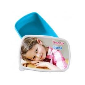 Cute photo Lunch Box -Blue