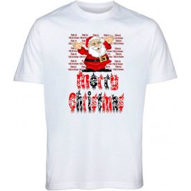 Candid Fashion Graphic Print Men's Round Neck White T-Shirt