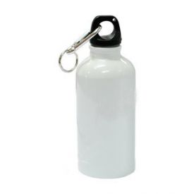 White personalized sipper bottle 600ml