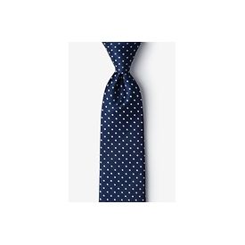 Navy Blue Silk Ties