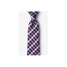 Colorful Checkered Patterned Tie