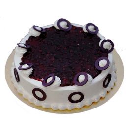 Eggless Yummy Blueberry Cake