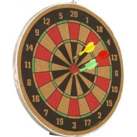 Wood O Plast Dart Board Set 16 inch