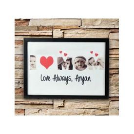 Personalized Love Alaways Frame