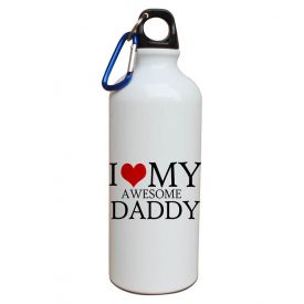 Gifts For Father printed Sipper(600ml,Aluminium)