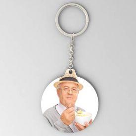 Father's Day Personalized Photo Keychain