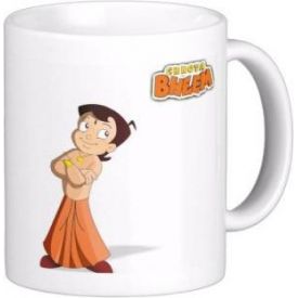 Exoctic silver chhota bheem Mug