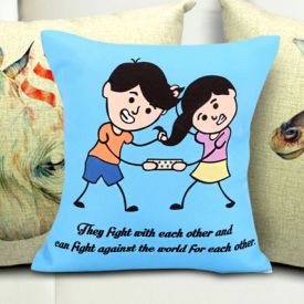 Sibling Fight Cushion