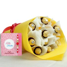 Rakhi Choco Bouquet