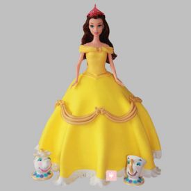 Sunshine Barbie Cake