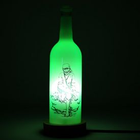 Sai Baba Bottle Lamp