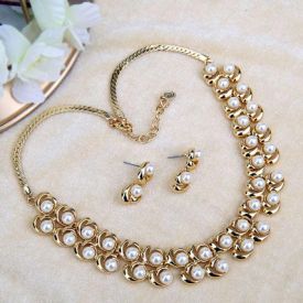 Gold-Plated Jewelry Set