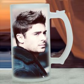 Personalised Frosted Mug