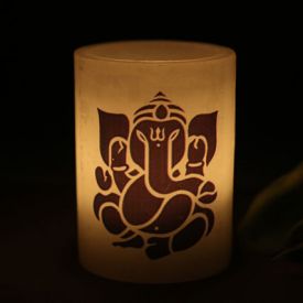 Ganesha candle